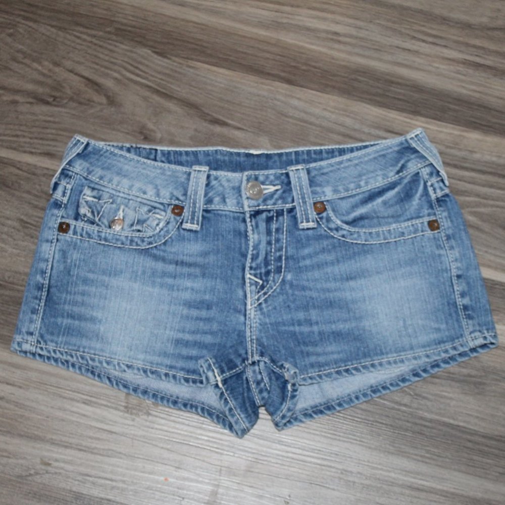 True Religion Josie shorts sz 28
